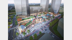  이색적인 외관 디자인 적용된 상업시설에 사람 몰린다 … ’코벤트가든 동탄’  주목