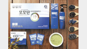 검정콩 등 블랙푸드로 만든 탈모샴푸