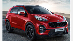 운전석 계기판 더 커진 2021년형 스포티지