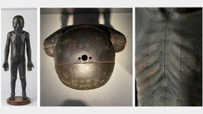 조선 왕실서 침술 연습한 ‘청동인체상’ 온라인에 공개