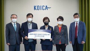 코이카 임원진, 추석 앞두고 급여 모아 사회적 기업에 6000여만 원 기부
