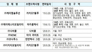 국토부, ‘타다 라이트’·‘나비콜’·‘반반택시 그린’ 면허 허가