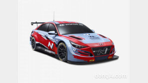 현대차, 아반떼 N TCR 최초 공개… 최고출력 380마력 발휘