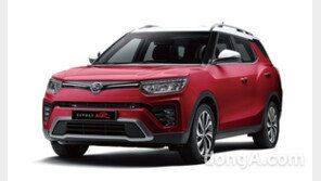 쌍용차, 2021년형 티볼리 에어 공개… ‘차박’ 경쟁서 우위