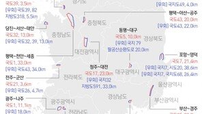 귀성객 90% 쏟아지는 고속도로, 16개 우회로로 빠른 고향길