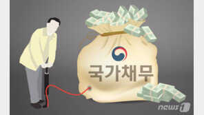 ‘국가채무 눈덩이’ 4차례 추경에 1인당 나랏빚 1600만원