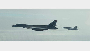 美 ‘죽음의 백조’ 동해서 日자위대와 연합훈련