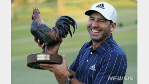 세르히오 가르시아, 샌더슨팜스 우승…통산 11승