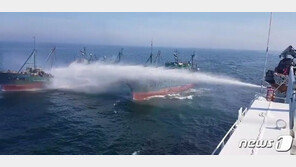 꽃게철 서해 뒤덮은 中어선…수백척 무리지어 해경 단속 불응