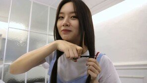 혜리 “5년 동안 기른 머리와 작별”…소아암 환자에 기부