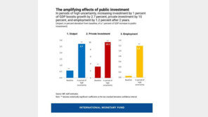 IMF “코로나19 이후 경기 부흥 위해 공공투자 확대해야”