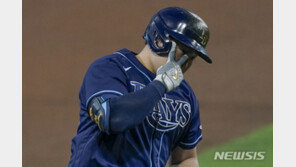 ‘역시’ 최지만, ‘천적’ 콜에 투런포…팀은 양키스에 3-9 역전패