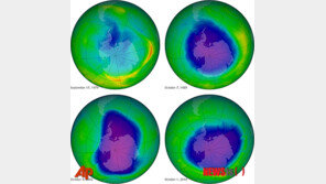 남극 상공 오존층 구멍, 15년만에 최대 규모로 확장