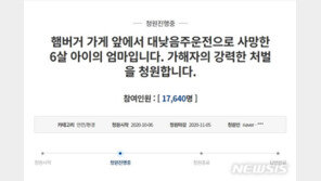 낮술車에 6살아들 잃은 엄마…“가해 운전자는 상습범”