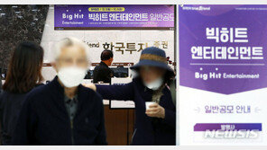 ‘1억에 2주’ 배정되는 빅히트…‘따상’가면 수익은?