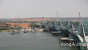 대우건설, 아프리카 보츠와나 '카중굴라 교량' 준공