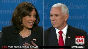 펜스-해리스, 불꽃 설전에도 인신공격 없어…‘토론의 정석’ 호평