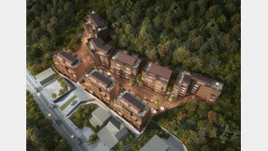 64세대가 각기 다른 모습 갖고 있는 더테라스힐 분양