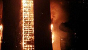 33층 건물 전체가 ‘화르륵’…울산 주상복합 15시간여만에 완진