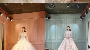 인형인가? 고아라, 완벽한 웨딩드레스 자태