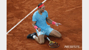 나달, 조코비치 꺾고 프랑스오픈 정상…메이저 20승