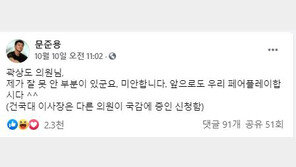 곽상도 “대통령 아들이 허위사실 공표…민정실은 뭐했나” 