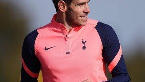 베일, 훈련장서 펄펄…손흥민-케인과 최고의 스리톱 구성한다