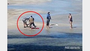 제주 바다에 빠진 남매, 상인과 시민이 구했다