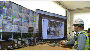 현장직원 안전모 벗자… AI상황실에 ‘노란 경고등’