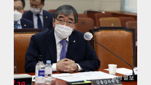 윤석헌 “옵티머스 문건 조작된 느낌”… 野 “금감원이 사기 방조”