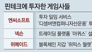 핀테크로 영역 확장한 엔씨소프트