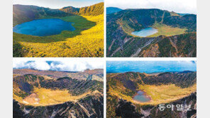 한라산 백록담, 滿水 34일 만에 바닥 드러내