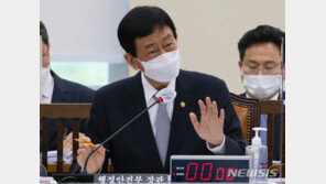 진영 장관, 옵티머스 5억 투자…與 “피해자”vs野 “진상규명”