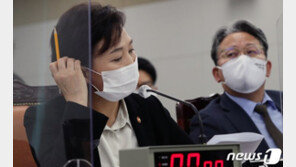 김현미 “부동산 시장 상승 추세 꺾이고 안정적인 상태로 가고 있다”