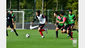 U-21 대표팀, ‘동생’ U-19대표팀과 연습경기 2차전도 완승