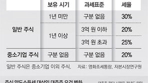 주식 양도세 대상 확대 공방… “연말 매물폭탄” vs “2년전부터 예고”[인사이드&인사이트]