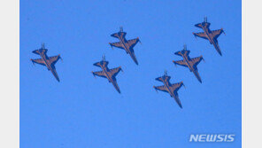 19일 오전 서울 상공 비행기 소리 정체는 ‘블랙이글스’