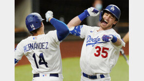 벨린저가 쏘아올린 기적… 탬파베이 상대는 다저스