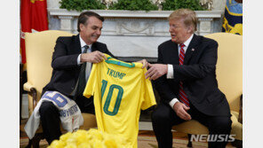 브라질 대통령 “트럼프 재선 진심으로 지지”