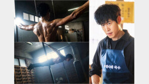 ‘경이로운 소문’ 유준상, 체지방률 3% ‘탄탄 근육질’ 몸매 공개