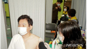 원희룡 지사 독감백신 접종…“불안해 하지 않아도 돼”