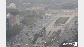 올 가을 첫 서울 미세먼지주의보 3시간만에 해제