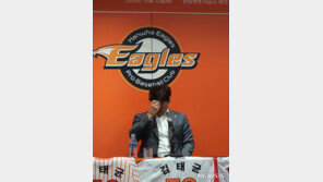 레전드 김태균 눈물 흘리며 떠난 날…꼴찌 확정된 한화