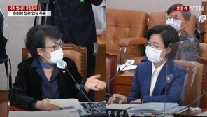 “법원도 검찰도 행정부” 김진애에…윤호중 “법원은 사법부” 정정