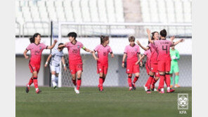 여자 축구대표팀, 스페셜매치 2차전서 U-20대표팀에 2-0 승