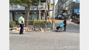 인천서 80대 할머니 손수레 끌다 승용차에 치어 숨져