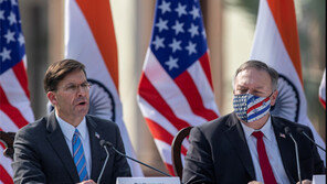 美-인도 “中 견제 위해 군사협력 강화” 