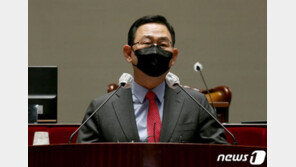 주호영 “시정연설, 文대통령 사는 대한민국 우리와 달라”
