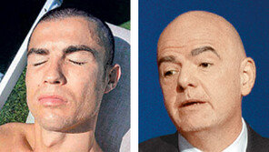 멀쩡하다는 호날두, 재검사 양성… 인판티노 FIFA 회장도 확진 판정