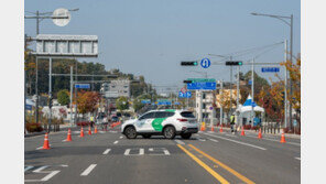 도로교통공단 “자율주행차, 실시간 교통 정보만으로 교차로 주행 성공”